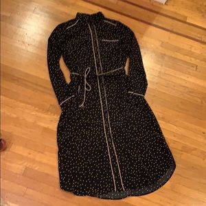 polka dot robe inspired dress